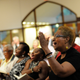 An interfaith vigil at Ebenezer Baptist Church in Atlanta.